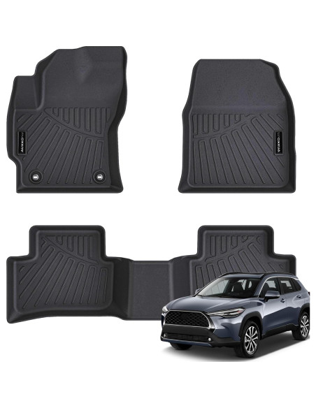 Mats de Piso Auxko para Toyota Corolla Cross AWD 2022-2025