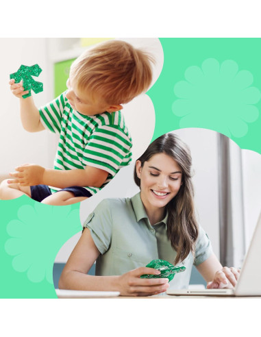 Esfera Magnética RoomyRoc - Set 12 Bolas Pentágonos Verde