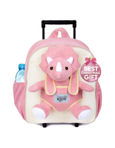 Mochila Rodante Dinosaurio Triceratops Naturally KIDS 31.75x27.94cm