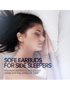 Auriculares Inalámbricos para Dormir Hulaed Q26S Beige - Bluetooth 5.3 2