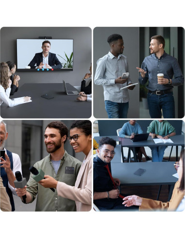 Grabadora de Voz Chime note Chime02YSG, 64GB, AI, Gris