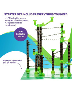 Juego de Canicas Marble Genius 200 Piezas para Niños 8+ 2