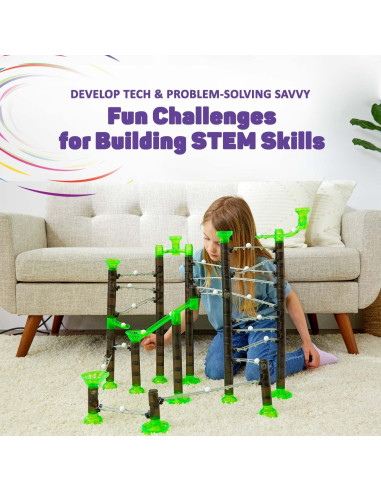 Juego de Canicas Marble Genius 200 Piezas para Niños 8+