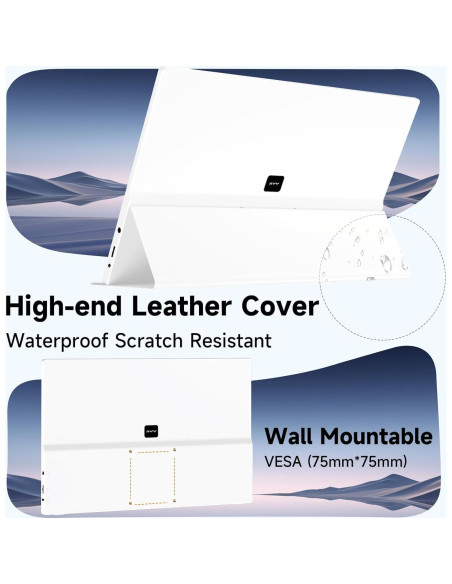 Monitor Portátil AYY 15.6" FHD USB-C/HDMI - Pantalla Blanca