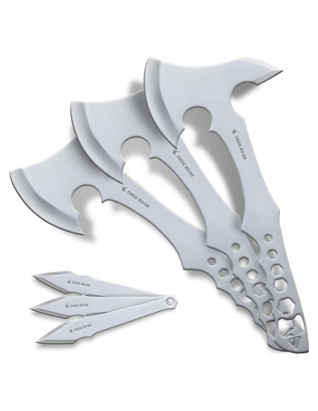 Juego de Hachas de Lanzamiento Deer Edge 29.2 cm Acero Inoxidable