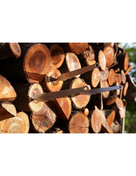 Juego de Hachas de Lanzamiento Deer Edge 29.2 cm Acero Inoxidable