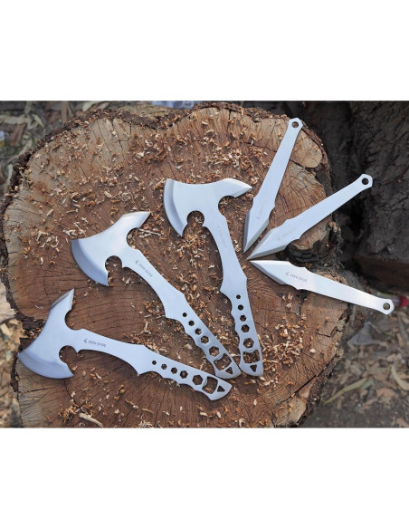 Juego de Hachas de Lanzamiento Deer Edge 29.2 cm Acero Inoxidable