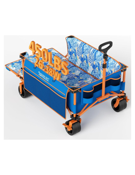 Carro de Playa Plegable Old Bahama Bay 140 cm - 181 kg