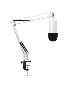 Soporte de Micrófono Blanco YOUSHARES con Filtro Antipop