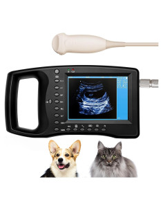 Escáner veterinario portátil DVK Sonda Convexa Micro 5.6" LED