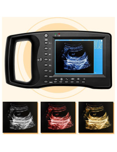 Escáner veterinario portátil DVK Sonda Convexa Micro 5.6" LED 2