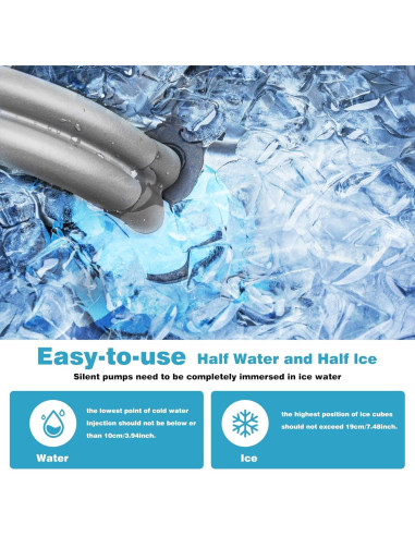 Máquina de Terapia de Hielo Celpack, Portátil, 2m Manguera