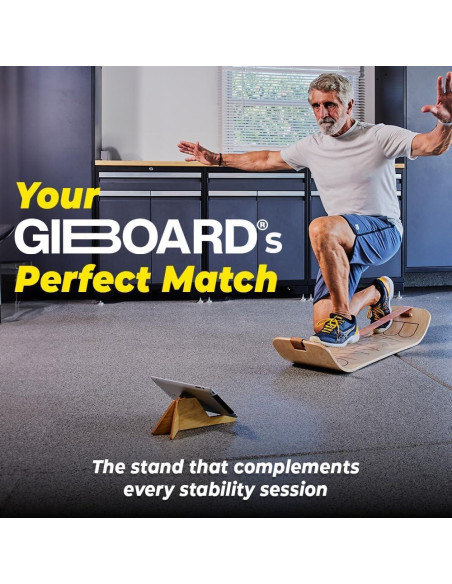 Tabla de Equilibrio GIBBON SlackBoard con Soporte - 106.68x27.94cm