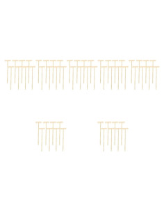 Mini Rastrillos de Jardín Zen de Bambú 56 Pcs para Meditación