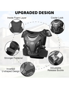 Equipo de Protección Motocicleta DA Y03-01 para Niños Unisex 2