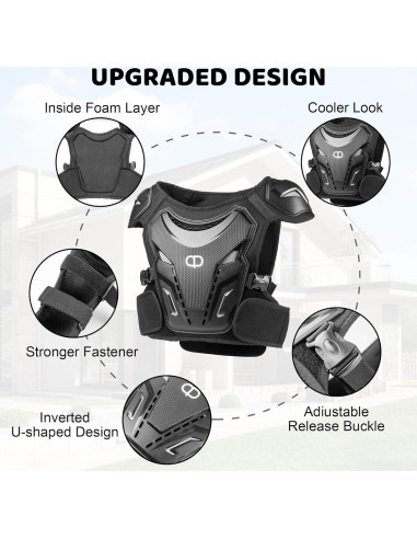 Equipo de Protección Motocicleta DA Y03-01 para Niños Unisex