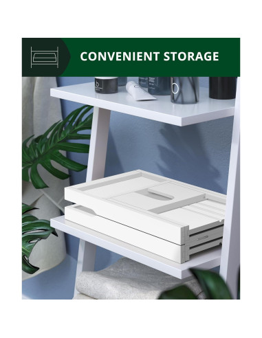 Bandeja de Baño Plegable Royal Craft Wood - Bambú Blanco 109 cm