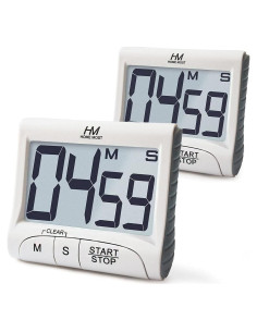 Temporizadores de Cocina Digitales HOME MOST - Pantalla 7.62 cm