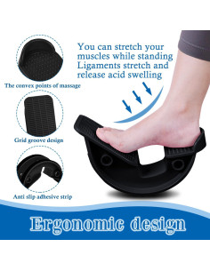 Estirador de Pantorrillas JIURUN - Kit con Rocker y Correa 2