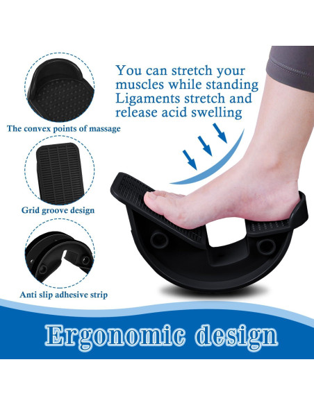 Estirador de Pantorrillas JIURUN - Kit con Rocker y Correa