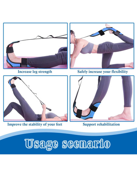 Estirador de Pantorrillas JIURUN - Kit con Rocker y Correa