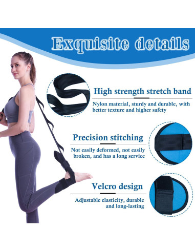 Estirador de Pantorrillas JIURUN - Kit con Rocker y Correa