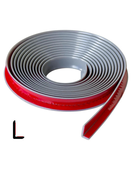 Bisel de esquina autoadhesivo Protalwell L gris 3m