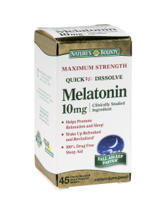 Tabletas de Melatonina Rápida Nature's Bounty 10 mg 135 unidades 2