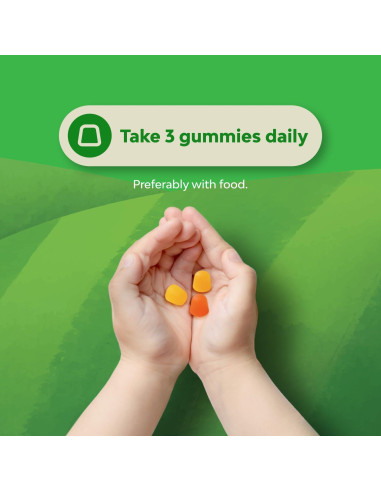 Gomitas DHA Omega 3 Natures Craft 90 Unidades Sin Pescado