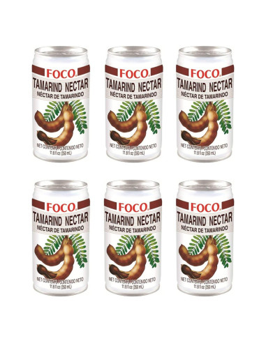 Foco Bebida de Tamarindo 2.1L - Paquete de 6 Botellas