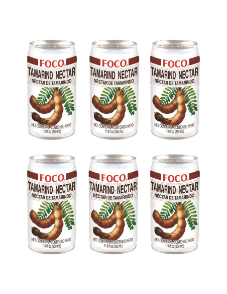 Foco Bebida de Tamarindo 2.1L - Paquete de 6 Botellas