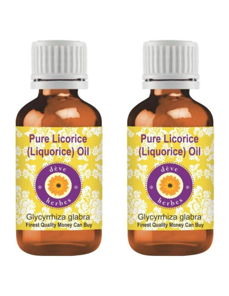 Aceite de Regaliz Deve Herbes 15ml X 2 Puro para Cuidado Facial
