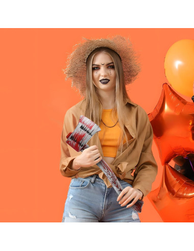 Hacha Falsa Ensangrentada Nicky Bigs 60.96 cm Accesorio Halloween