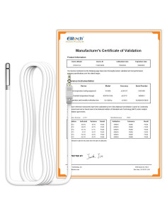 Sonda de Temperatura y Humedad Elitech US-ProSensor-THE, -40 a 80C, 5m