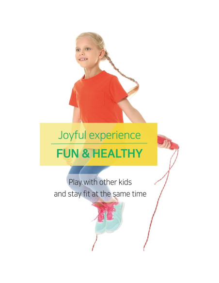 Cuerda de Saltar KSY para Niños Ajustable 260 cm Antideslizante