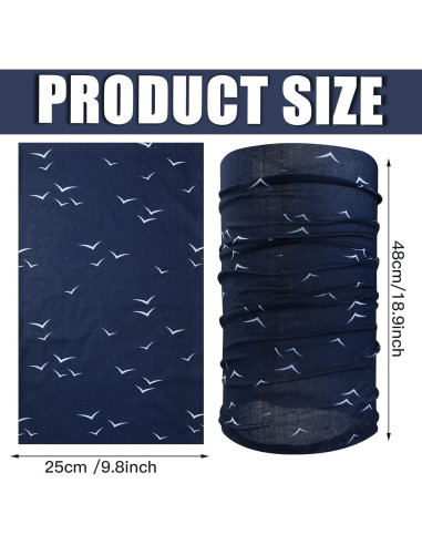 Bufanda Gaiter de Cuello SATINIOR 8 Piezas Estilo Horror