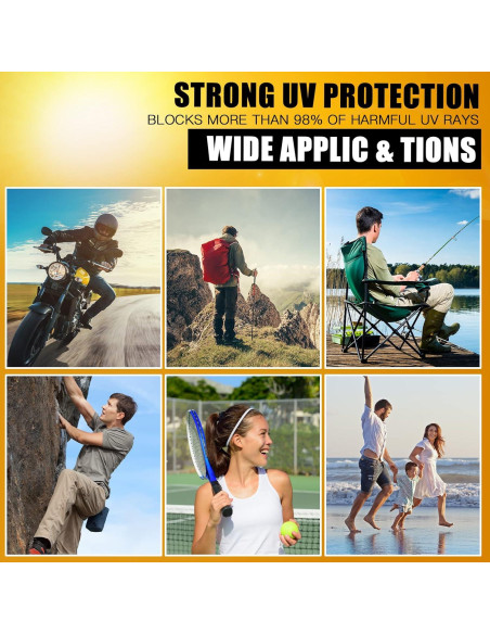 Bufanda Gaiter de Cuello SATINIOR 8 Piezas Estilo Horror