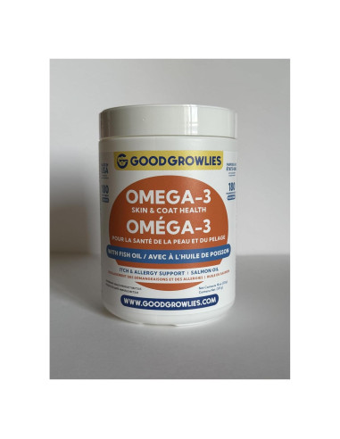 Masticables para Alergias en Perros GoodGrowlies 180Ct