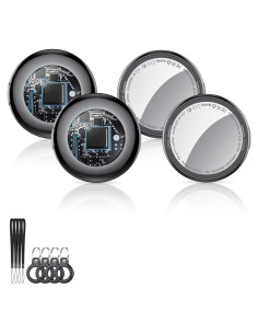 Etiquetas de Rastreo Tukio Lucid - Paquete de 4, Bluetooth, iOS