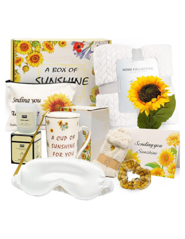 Caja de Regalo TOYIYAR con Manta y Cuidado Personal para Mujeres