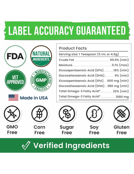 Aceite de Pescado Omega 3 Pawsential 236 ml para Perros y Gatos