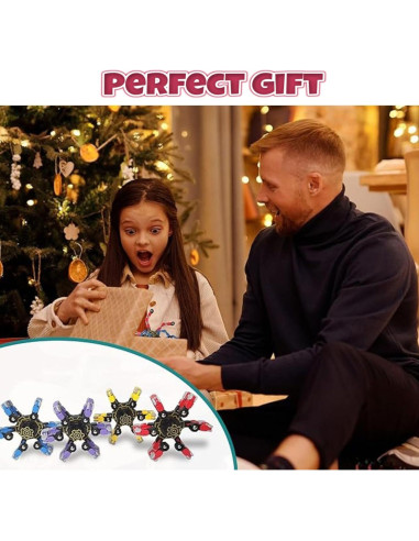 16 Piezas Juguete Giroscopio Mecánico Antiestrés MFCoin