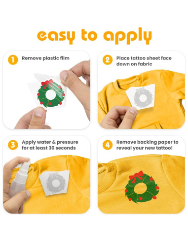 Kit de Tatuajes Temporales Paw Patrol - 33 Diseños para Ropa