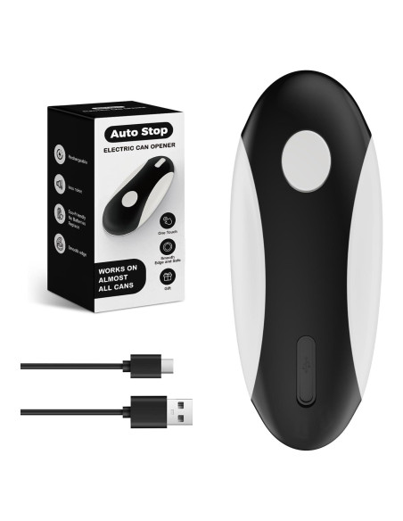 Abre Latas Eléctrico Easyvava 2025 - Automático y Portátil