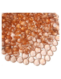 Piedras de Vidrio Champán HappyFiller 2 KG para Decoración