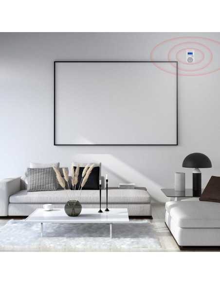 Paquete de 4 Detectores de Monóxido de Carbono USBNOVEL CDR-817