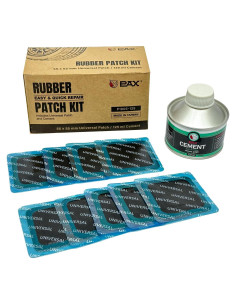 Kit de Parche Universal PAX 30 Pcs 55x55mm + Cemento Verde 250ml