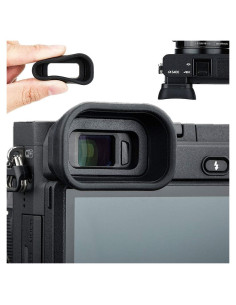 Copa ocular de silicona suave Jinjiacheng para Sony A6600 A6500 A6400