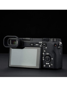 Copa ocular de silicona suave Jinjiacheng para Sony A6600 A6500 A6400 2