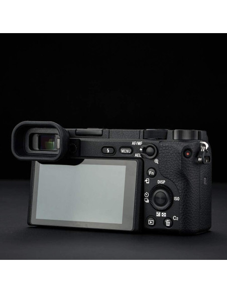 Copa ocular de silicona suave Jinjiacheng para Sony A6600 A6500 A6400